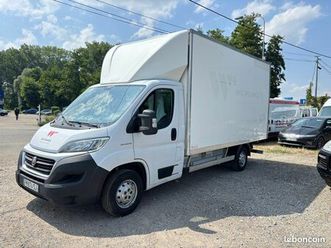 boite neuf - fiat ducato 20m3 avec hayon 2.3 multijet 160 ch - 3 places