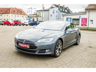 tesla model s 85 387ch - supercharge gratuite - toit panoramique - led
