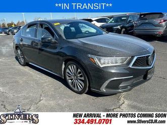 used 2018 acura rlx technology package