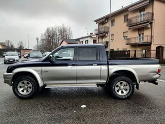 mitsubishi l200 2.5 td 4wd double cab aut+gancio