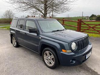 2008 jeep patriot 2.0 crd limited 5dr estate diesel manual