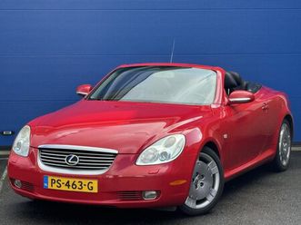 lexus sc - 430 4.3 v8 cabriolet automaat | youngtimer | hardtop |