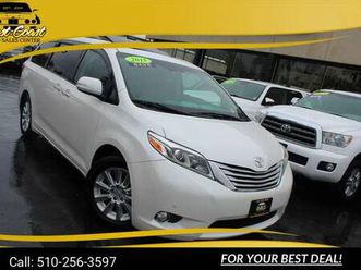 2015 toyota sienna ltd premium van blizzard pearl