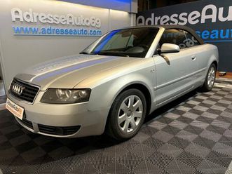 audi a4 cabriolet 163 cv bvm6