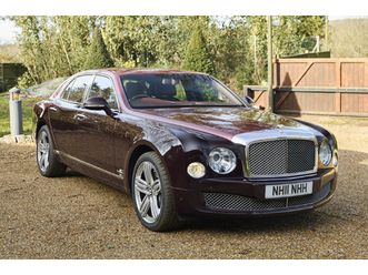 2012 bentley mulsanne