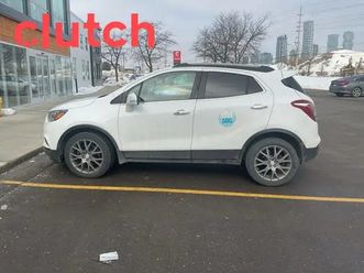 2017 buick encore sport touring w/ apple carplay, cruise control