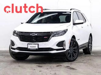 2023 chevrolet equinox rs w/apple carplay & android auto, heated