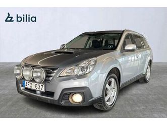 subaru outback 2.0 4wd dragkrok / nybesiktigad / värmare / sovhjul 2014 silver