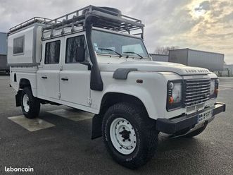 defender pick up + cellule camping car 120000km td4