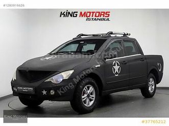 galeriden ssangyong actyon sports 2.0 sxdi 4x2 2009 model i̇stanbul 240.000 km siyah - 37765212 | arabam.com
