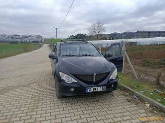 sahibinden ssangyong actyon sports 2.0 sxdi 4x2 2009 model yalova 242.000 km siyah - 37372790 | arabam.com