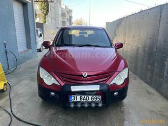 sahibinden ssangyong actyon sports 2.0 sxdi 4x2 2011 model hatay 228.000 km bordo - 37782733 | arabam.com