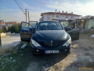 sahibinden ssangyong actyon sports 2.0 sxdi 4x4 2011 model afyonkarahisar 470.000 km siyah - 37824308 | arabam.com