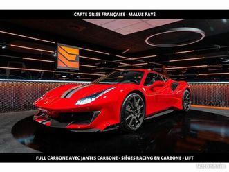 ferrari 488 pista 3.9 720ch dct
