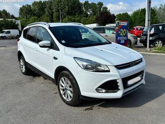 ford kuga ii 2.0 tdci 4x2 150cv finition titanium/garantie 12 m/attelage/rds/keyless/radar ar/bt