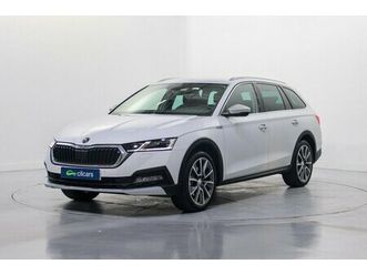 skoda octavia diésel octavia combi 2.0tdi scout 110kw dsg 4x4