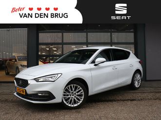 seat leon 1.5 tsi 150pk xcellence | achteruitrijcamera | stoel -& stuurwielverwarming | adaptieve cruise control | navigatie | apple carplay / android auto |