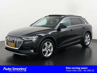 audi e-tron 55 quattro advanced plus 95 kwh | valcona leder | head up | panoramadak | zondag open!