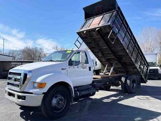 2008 ford f750 sd xl 16ft roofer dump truck only 160k miles