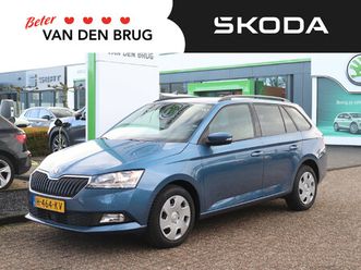 skoda fabia combi 1.0 tsi 95pk business edition | trekhaak | navigatie via app | stoelverwarming | cruise control | parkeersensoren |