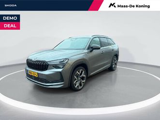 skoda kodiaq 1.5 tsi phev sportline business | 20 inch velgen | panoramisch dak | trekhaak met trailer assist | light en view pakket | demo deal!!