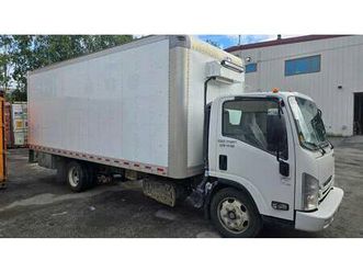 2017 isuzu npr turbo diesel w/auto chains workhorse