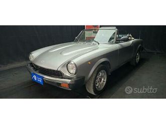 fiat 124 spider 2.0i certif. asi con c.r.s