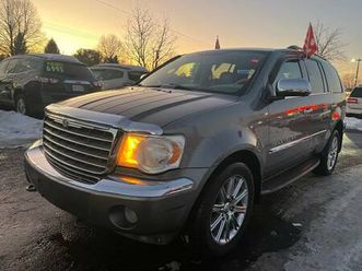 chrysler aspen limited hemi 5.7 v8 4x4 cash price