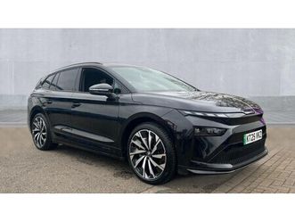 skoda enyaq 210kw 85x sportline 82kwh 4x4 5dr auto