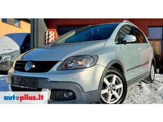 volkswagen golf plus cross, 2.0 l., hatchback