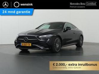 mercedes-benz cle coupé 200 amg line | nappalederen bekledi — mercedes-benz — marktplaats