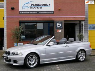 bmw 3-serie cabrio 320ci executive. unieke nieuwstaat!. m-sport. stoelverwarming. clima. leder.