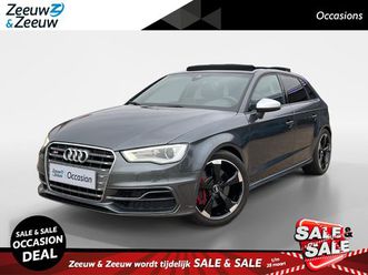 audi a3 sportback 2.0 tfsi s3 quattro pro line plus *automaat*navigatie*schuif/kanteldak*led*lm.velgen. in zeer nette staat!