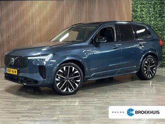 volvo xc90 t8 awd recharge ultra dark | luchtvering | trekhaak | 360 camera | head-up display | harman kardon | 455pk | adaptieve cruise control | stoelverwarmi