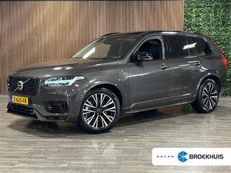 volvo xc90 t8 awd recharge ultra dark | luchtvering | trekhaak | all season banden | 360° camera | head-up display | harman kardon | 455pk | adaptieve cruise co