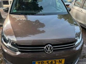 volkswagen touran 1.6 tdi 77kw cross 2011 bruin — volkswagen — marktplaats