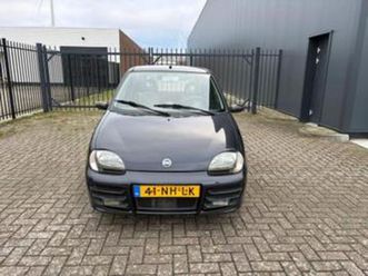 fiat seicento 1.1 2003 zwart sporting — fiat — marktplaats