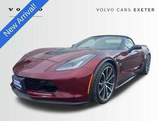 used 2017 chevrolet corvette grand sport