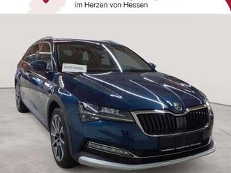 superb combi 2.0 tdi 4x4 scout pano dcc