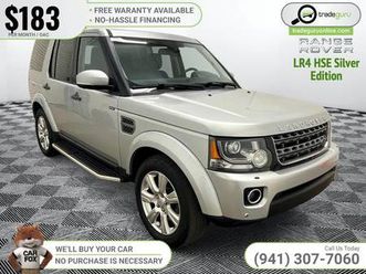 $183/mo - 2016 land rover lr4 lr 4 lr-4 hse silver edition