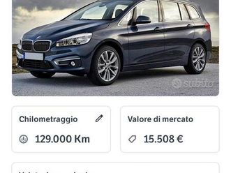 bmw 218 d gran tourer luxury aut. 7 posti
