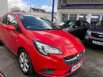 2015 vauxhall corsa 1.2 energy 3dr [ac] hatchback petrol manual