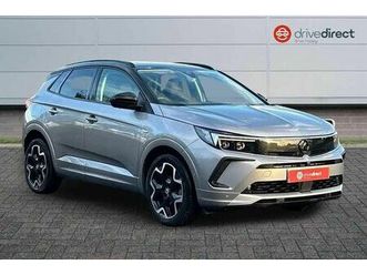 vauxhall grandland 1.2 turbo ultimate suv 5dr petrol manual euro 6 (start/stop) (130 ps)
