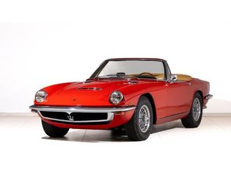 1968 maserati mistral spyder 3.7 a vendre