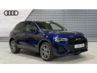 audi q3 q3 35 tfsi black edition 5dr s tronic [20 alloy]