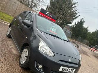 2014 mitsubishi mirage 1.2 2 5dr hatchback petrol manual