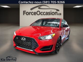 hyundai veloster n 2022 n line* gps* volant chauffant* camera*