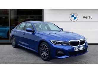 2022 bmw 3 series 2.0 330e m sport (pro pack) saloon 4d