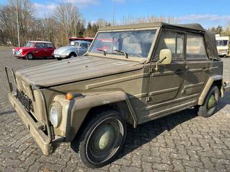 volkswagen 181 kübelwagen/ 18-63/1.hd/h-zulassung