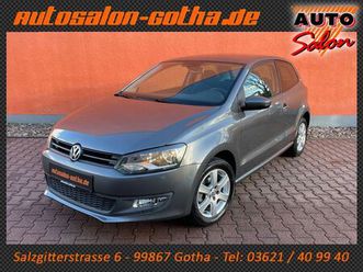 volkswagen polo v team 2.hand klima+pdc tempomat tüv neu